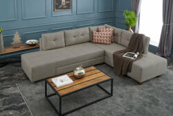 ASIR Colțar Manama Corner Sofa Bed Right - Cream Crem (825BLC2546)