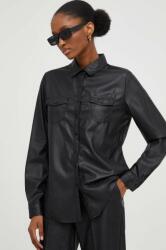 ANSWEAR ing női, galléros, fekete, regular - fekete XL - answear - 10 785 Ft