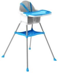  Asztalszék babáknak, kék színű, mérete 67 x 68 cm, magassága 97 cm (9667)