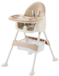 Krista Állítható magasságú asztali szék, MS01, 62 x 72 x 92 cm, krém (MS01C)