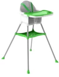 DacEnergy © asztalszék, erős műanyag, krómozott fém lábak, levehető munkalap, biztonsági öv, 67 x 68 cm, fehér és zöld (DAC-IMP-10007055)
