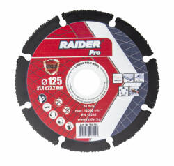 Raider 125 mm 160154 Disc de taiere