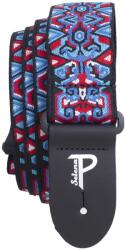 Perri's Leathers 7650 Hope Collection Geometric Red & Blue