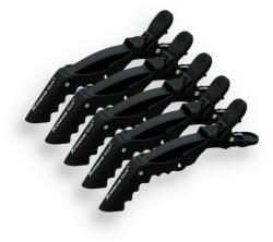 Akashi Clipsuri e negre pentru sectionarea parului Soft Touch 5buc (ZC-BK02)
