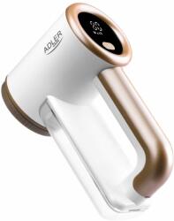 Adler AD9617 textilborotva, LCD, 2000 mAh, max. 2 óra, fehér-arany (ADLAD9617)