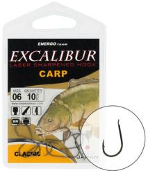 EnergoTeam Carlige EXCALIBUR Carp Classic Black Nickel Nr. 2, 8buc/plic (47020002)