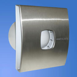 CATA SILENTIS 10 INOX T LOW NOISE Fürdőszoba és mellékhelyiség szellőztető ventilátorok (SILENTIS 10 INOX T Low noise)
