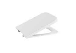 Roca Inspira Square lassú záródású SUPRALIT wc ülőke, matt fehér A80153262B (A80153262B)