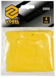 Vorel Japán spakli készlet 4 részes 50-120mm műanyag VOREL (05950)