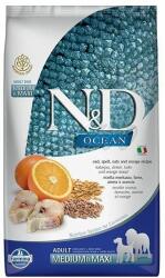 N&D Ocean Dog Adult Tőkehal Narancs Medium/Maxi 12kg