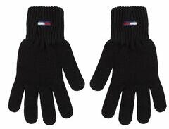 Tommy Jeans Mănuși de Damă Tjw Flag Gloves AW0AW15480 Negru