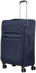 HaChi Oklahoma kék 4 kerekű bővíthető nagy bőrönd (Oklahoma-L-kek)