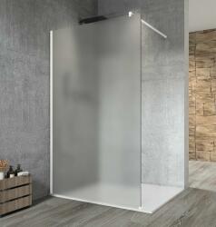 SAPHO VARIO WHITE Fix zuhanyfal, fali profillal, merőleges merevítő nélkül, matt üveg, 1100mm (GX1411GX1015) (GX1411GX1015)