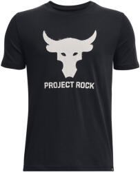 Under Armour Project Rock Gyerek funkcionális rövid ujjú pólók Under Armour PJT ROCK BRAHMA BULL SS K fekete 1380067-001 - YM