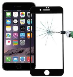 Temp-glass630930 Apple iPhone 7 Plus / 8 Plus fekete 3D-teljes lefedettséget biztosító Karcálló, ütésálló kijelzővédő üvegfólia, 9H tempered glass, törlőkendővel (Temp-glass630930)