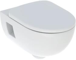 Geberit 501.750. 00.1 Selnova fali WC mélyöblítésű készlet, Premium, részben zárt forma, Rimfree, WC-ülőkével