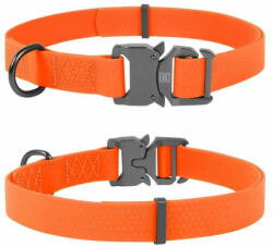 WAU DOG narancssárga vízálló nyakörv 31-49cm, szélesség: 25mm narancssárga