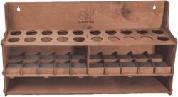 BeaverCraft Suport pentru 20 cutite de cioplit in lemn BeaverCraft TH20 Dark (BVRCTH20dark)