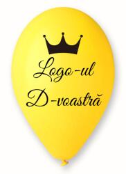 Personal Balon cu logo - Galben 26 cm