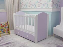 MyKids Patut cu sertar MyKids MIKI Alb-Violet D121 (00080910) - casaplus