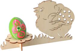 AtmoWood Húsvéti tojástartó 1 tojáshoz, csibével (WS250)