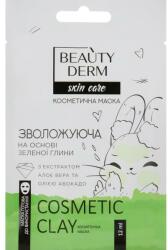 Beauty Derm Mască cosmetică de față „Hidratantă pe bază de argilă verde - Beauty Derm Skin Care Cosmetic Clay 12 ml