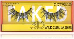 Catrice Faked műszempillák ragasztóval 3D Wild Curl 2 db