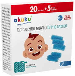  Akuku - orrszívó szűrő 25 db - babycenter-online