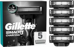 GILLETTE Mach3 Charcoal - 5db