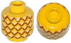 LEGO® 3626cpb1018c3 - LEGO sárga minifigura fej ananász mintával (3626cpb1018c3)