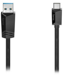  Kábel HAMA USB-C/USB-A 1m fekete