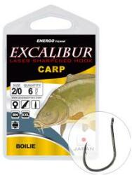 EnergoTeam Carlige EXCALIBUR Carp Boilie Nr. 1/0, 6buc/plic (47305010)