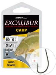 EnergoTeam Carlig EXCALIBUR Carp Long Shank Nr. 4 10buc/plic (47300004)