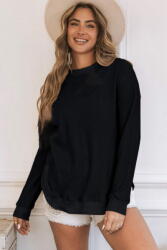  OMG! Hosszú ujjú női póló Margace fekete XXL