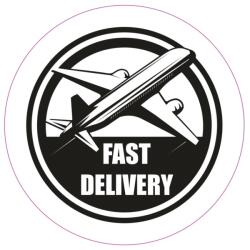 Abtibild "FAST DELIVERY" Cod: TAG 002 / T4 Automotive TrustedCars