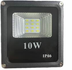 10W SMD LED reflektor fényvető hideg fehér SLIM Szabadtéri spotlámpa IP66
