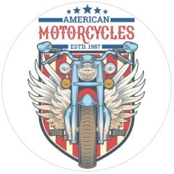 Abtibild "AMERICAN MOTORCYCLES" Cod: TAG 038 / T2 Automotive TrustedCars