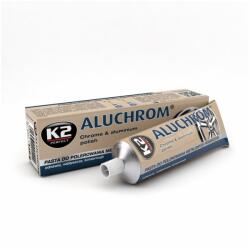  Pasta polish curatat, lustruit suprafete cromate si aluminiu 120gr Aluchrom K2 Cod: K0031 / K003 Automotive TrustedCars