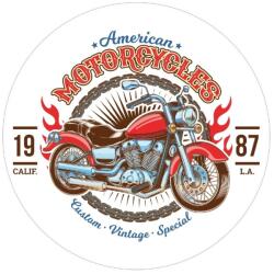  Abtibild "AMERICAN MOTORCYCLES" Cod: TAG 036 / T2 Automotive TrustedCars