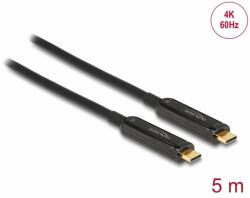 Delock Cablu video activ optic USB type C 4K60Hz T-T 5m, Delock 84090 (84090)