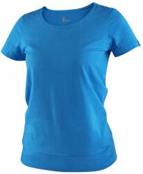 CXS Tricou pentru femei CXS EMILY - Albastru azur | XL (1610-384-416-95)