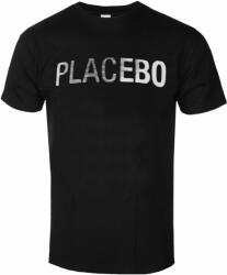 ROCK OFF Tricou pentru bărbați Placebo - Logo - Negru - ROCK OFF - PLACTS03MB