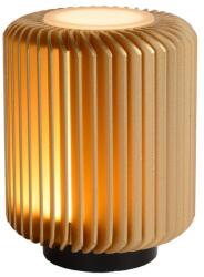 Lucide Turbin arany-fekete LED asztali lámpa (LUC-26500/05/02) LED 1 izzós IP20 (26500/05/02)