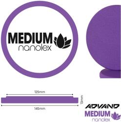 Nanolex NXPPAD50 Polishing Pad 145x13x125, Medium, Purple 3db