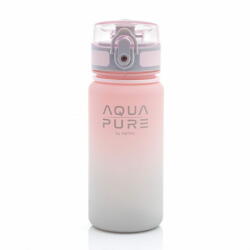  Astra Egészséges üveg AQUA PURE by 400 ml - rózsaszín/szürke, 511023001