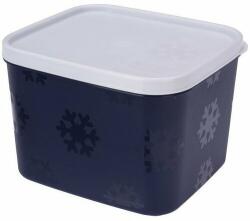 4-Home Caserolă pentru congelator Alimenti 1250 ml, albastru