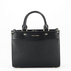 David Jones Geanta medie David Jones Paris 7007-4 12 Negru (7007-4BLACK)