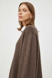 Herskind gyapjú pulóver női, barna - barna XS - answear - 113 990 Ft