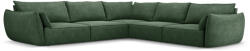 Micadoni Coltar Kaelle cu tapiterie din tesatura structurala, verde inchis (ColtarKaellel3set11)