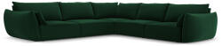 Micadoni Coltar Kaelle cu tapiterie din catifea, verde inchis (ColtarKaellel3set3)